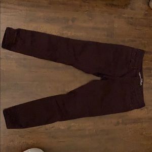 Maroon universal thread jeans